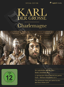 Karl der Grosse - Charlemagne |3 Ep. |   DVD